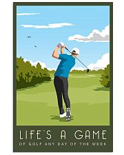 Golf Life Is A Game 11x17 Poster front