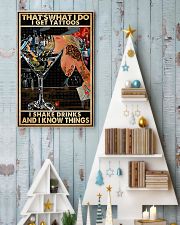 Bartender I Shake Drinks 11x17 Poster lifestyle-holiday-poster-2