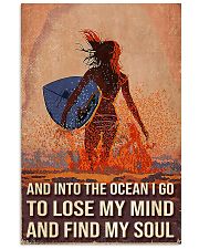 Surfing And Into The Ocean I Go To Find My Soul 11x17 Poster front