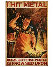 Blacksmith I Hit Mental 11x17 Poster front