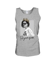 Black Queen Be Your Queen Unisex Tank tile