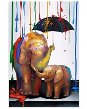 Elephant - Colorful Rain 11x17 Poster front
