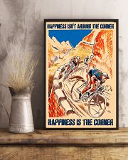 Cycling Happiness Is The Corner 11x17 Poster lifestyle-poster-3