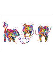 Dentist Three Teeth 17x11 Poster front
