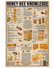 Honey Bee Knowledge 11x17 Poster front