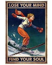 Find Your Soul Skiing 11x17 Poster front