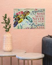 Positive Life Turtle 17x11 Poster poster-landscape-17x11-lifestyle-21