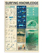 Surfing Knowledge Vertical Poster tile