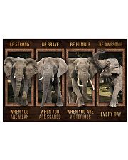 Elephant - Be Awesome Every Day 17x11 Poster front