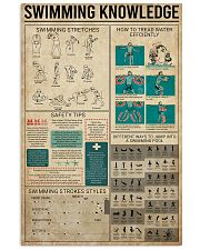 Swimming Knowledge 16x24 Poster front