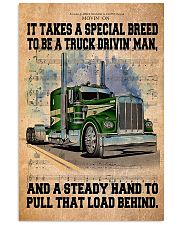 Trucker - It Takes A Special Breed To Be A Trucker 11x17 Poster front