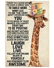 Giraffe - Today Is A Good Day 11x17 Poster front