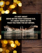 Swimmers Being Better Than You Were The Day Before 17x11 Poster aos-poster-landscape-17x11-lifestyle-29