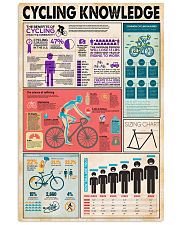 Cycling Knowledge 11x17 Poster front