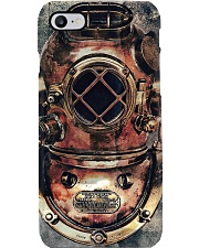 Scuba Diving - Antique Diving Helmet Phone Case i-phone-7-case