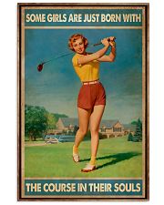 Some Girls Golf 11x17 Poster front