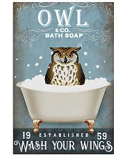 Owl - Wash Your Wings 11x17 Poster front