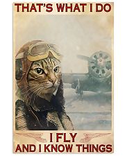 Pilot I Fly And I Know Things 11x17 Poster front
