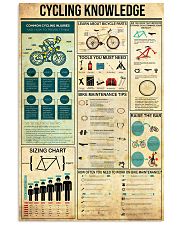 Cycling Knowledge 11x17 Poster front