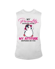 Penguin - My Attitude Depends On You Sleeveless Tee tile