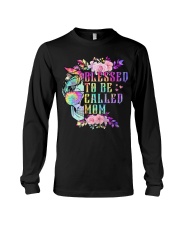 Skull - Blessed To Be Called Mom Long Sleeve Tee tile