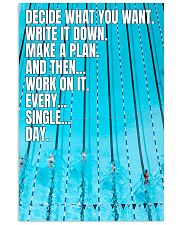 Swimming - Decide What You Want 11x17 Poster front