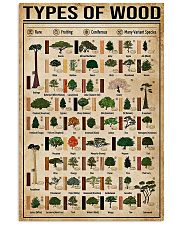 Carpenter Types Of Wood 11x17 Poster front