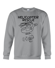 Pilot Helicopter Rescue Crewneck Sweatshirt tile