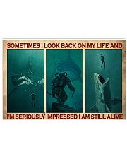 Scuba Diving I Am Still Alive 17x11 Poster front