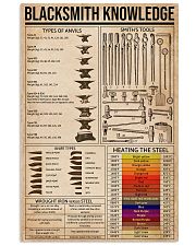 Blacksmith Knowledge 11x17 Poster front