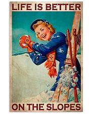 Skiing Better On The Slopes 11x17 Poster front