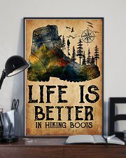 Hiking Life Is Better In Hiking Boots 11x17 Poster lifestyle-poster-2