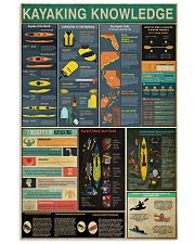 Kayaking Knowledge 11x17 Poster front