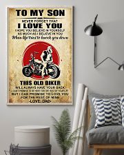 Motorcycle To My Son 11x17 Poster lifestyle-poster-1