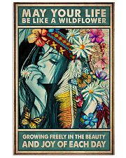 Hippie - May Your Life Be Like A Wildflower 11x17 Poster front