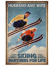 Skiing Husband And Wife Skiing Partners For Life 11x17 Poster front