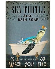 Turtle Sea Turtle And Co Bath Soap 11x17 Poster front