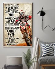 Motorcycle Today Is A Good Day 11x17 Poster lifestyle-poster-1