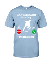 Skateboard Is Calling Premium Fit Mens Tee tile