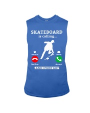 Skateboard Is Calling Sleeveless Tee tile