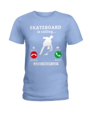 Skateboard Is Calling Ladies T-Shirt tile