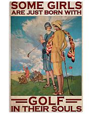 Golf In Girls' Souls 11x17 Poster front