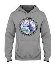 Skydiving Art Hooded Sweatshirt tile