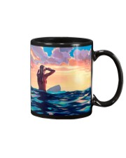 Surfing Girl Mug front