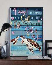 Gift Turtle 11x17 Poster lifestyle-poster-2