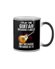 I Playthe Guitar Color Changing Mug tile