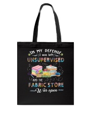 In My Defense Tote Bag tile
