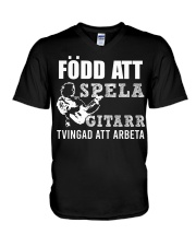 GUITAR V-Neck T-Shirt tile