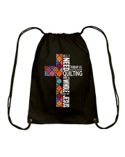 All I Need Is Quilting Drawstring Bag tile