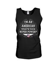 I'm an American Unisex Tank front